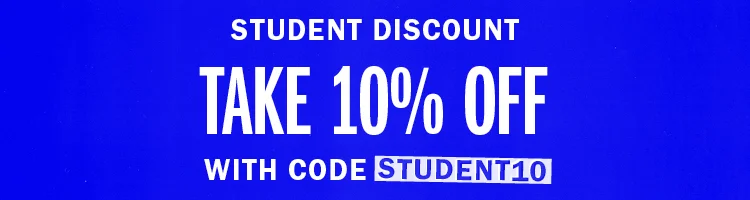 Student Discount | Take 10% Off With Code discount code
