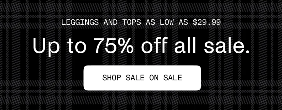 Up to 75% Off All Sale