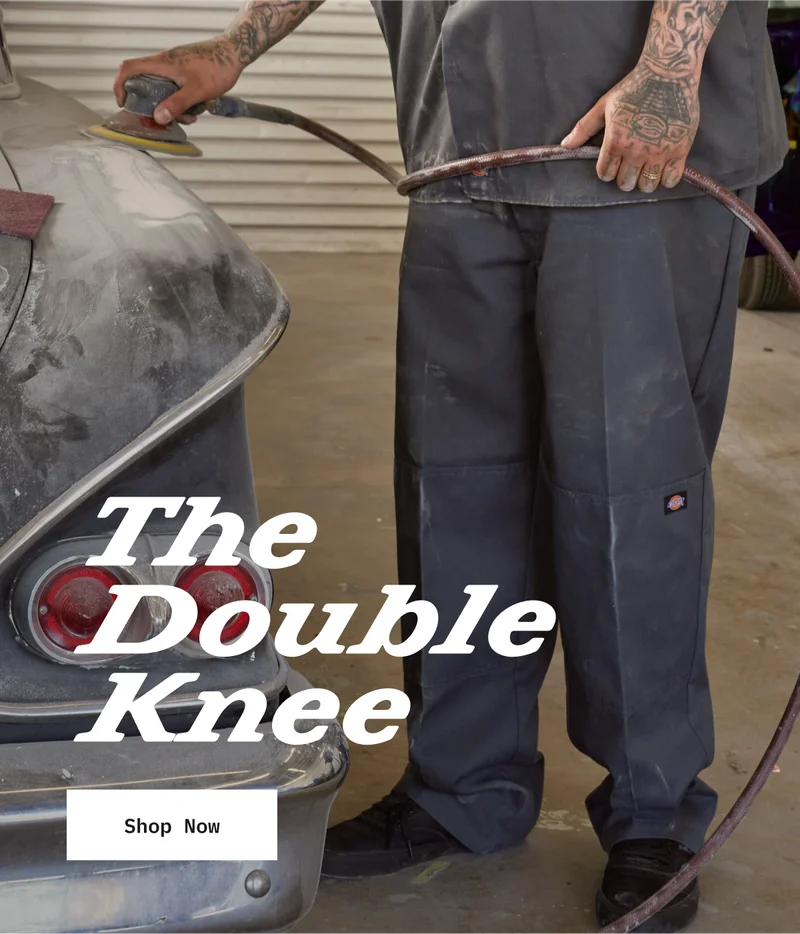 The Double Knee. Shop Now.