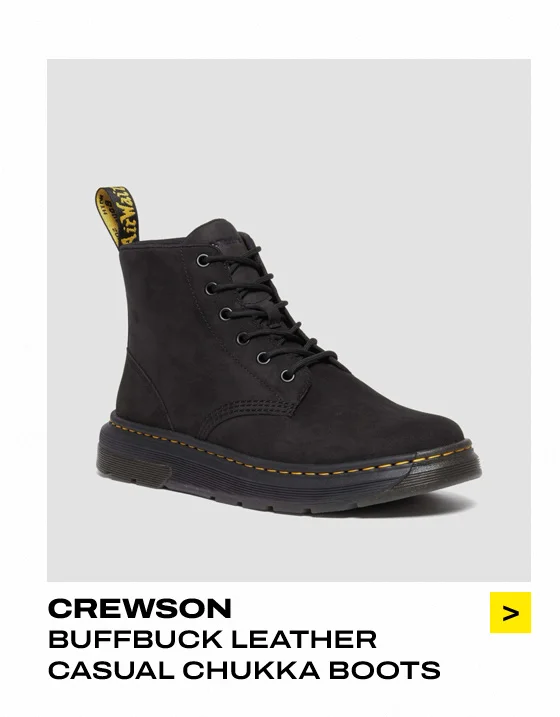 Crewson Buffbuck Leather Casual Chukka Boots