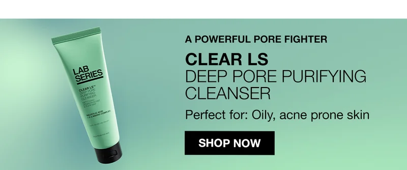 A POWERFUL PORE FIGHTER | CLEAR LS DEEP PORE PURIFYING CLEANSER | PERFECT FOR: OILY, ACNE PRONE SKIN | SHOP NOW