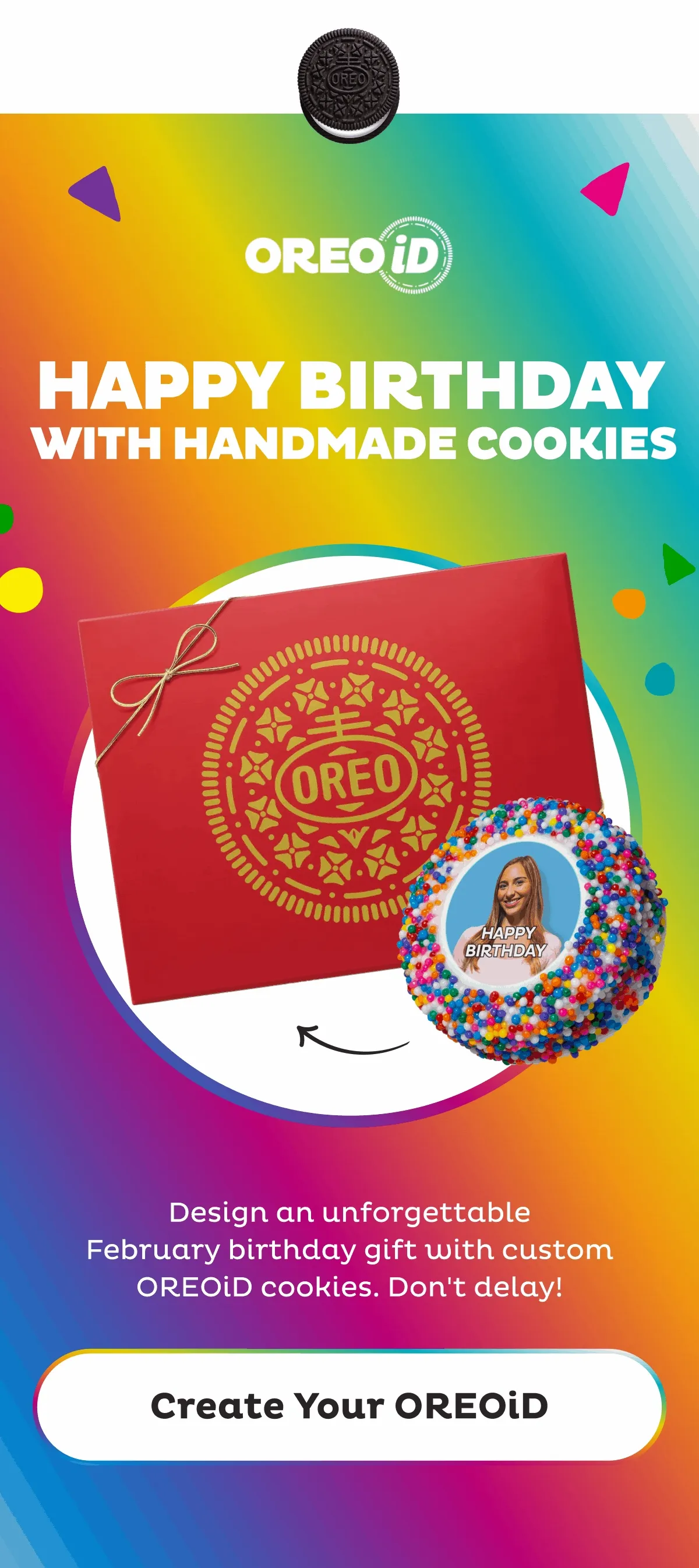 Create Your OREOiD for a February Birthday