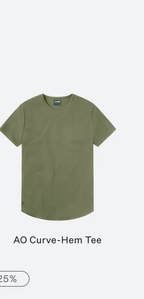 AO Curve-Hem Tee