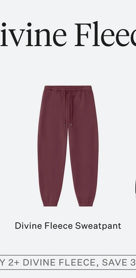 Divine Fleece Sweatpant