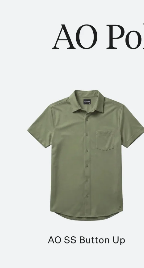 AO Short Sleeve Button Up
