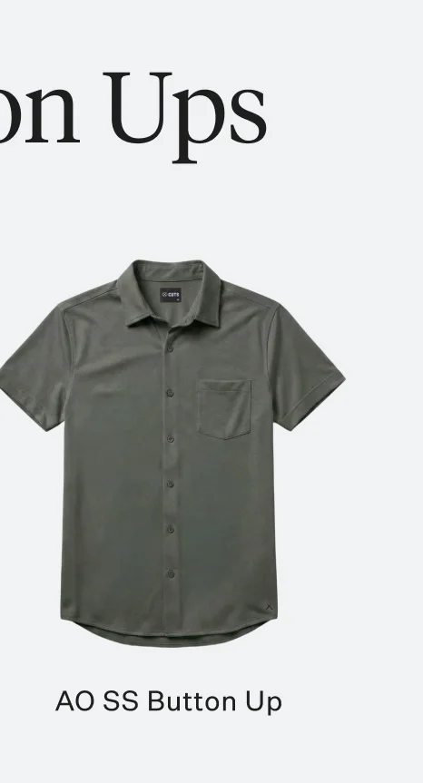 AO Short Sleeve Button Up