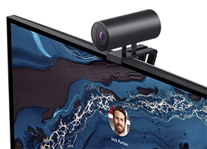 Dell UltraSharp Webcam - WB7022 on Monitor
