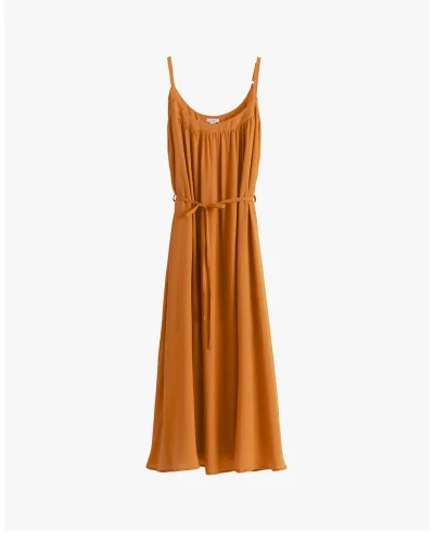 Tencel Mar Dress Saffron