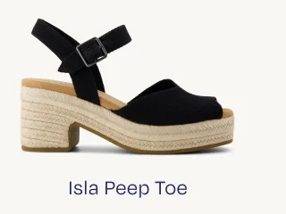 Isla Peep Toe Heeled Sandal - Image