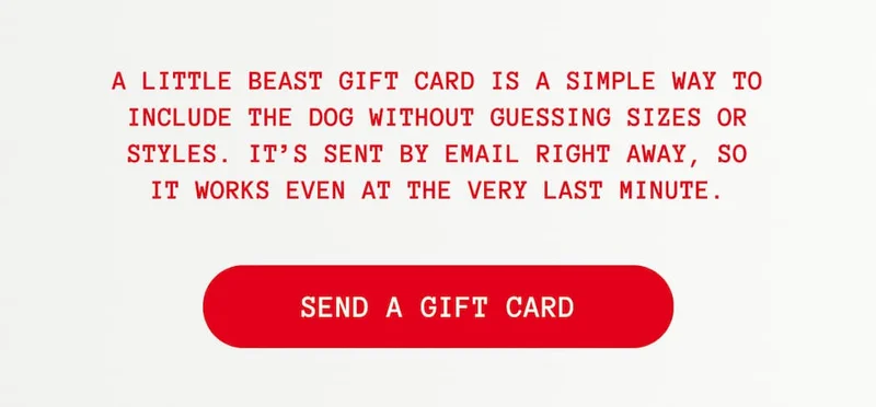 Send a Gift Card