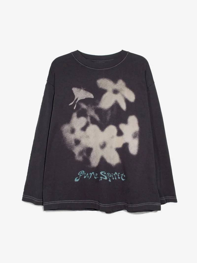 Image of Extra Vitamins Pure Spirit Longsleeve - Black