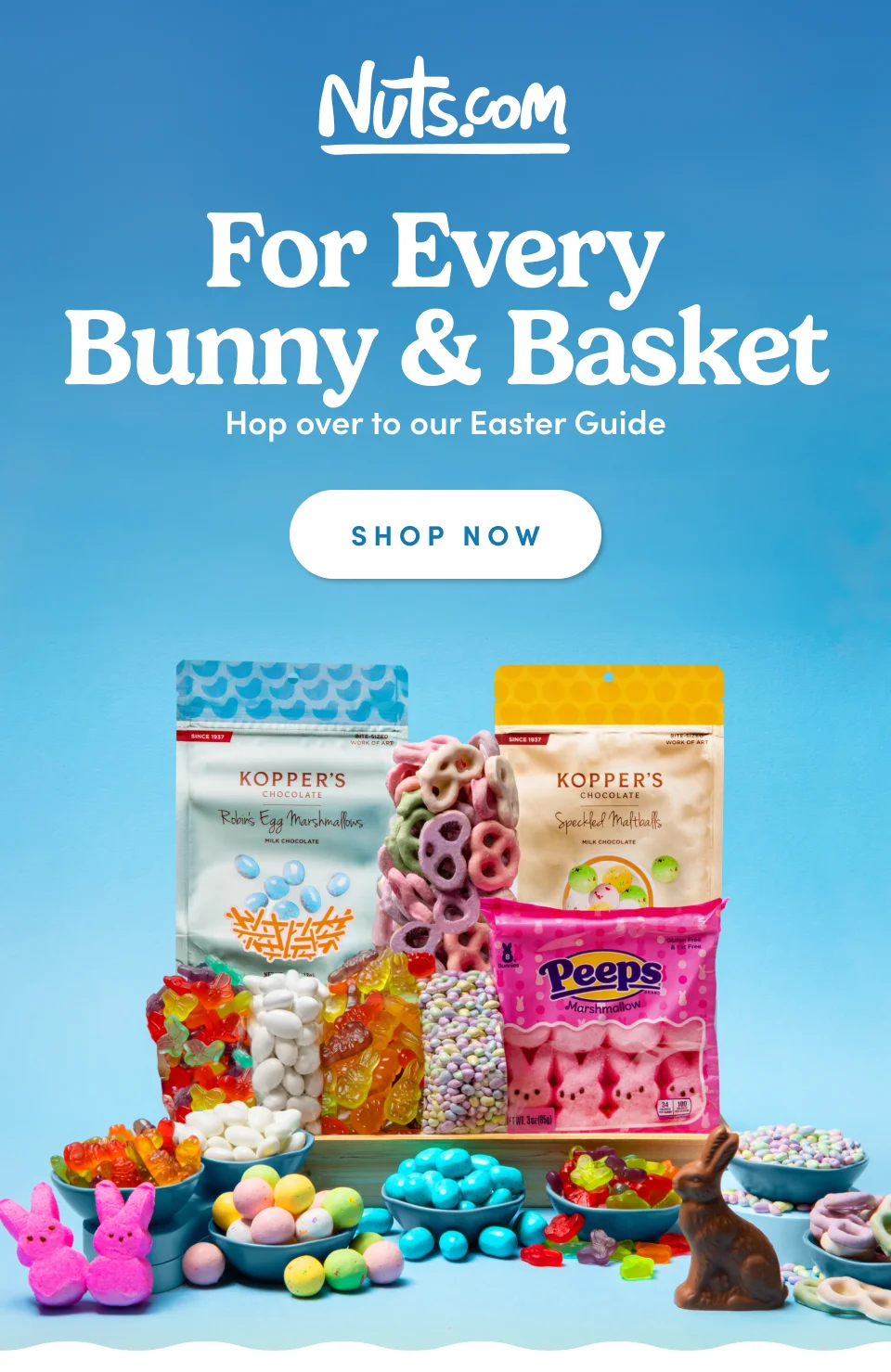Nuts.com For Every Bunny & Basket. Hop over to our Easter Guide. Shop Now