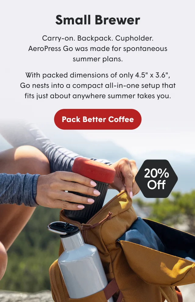 Pack better coffee