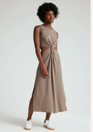 Around The World Front Twist Dress