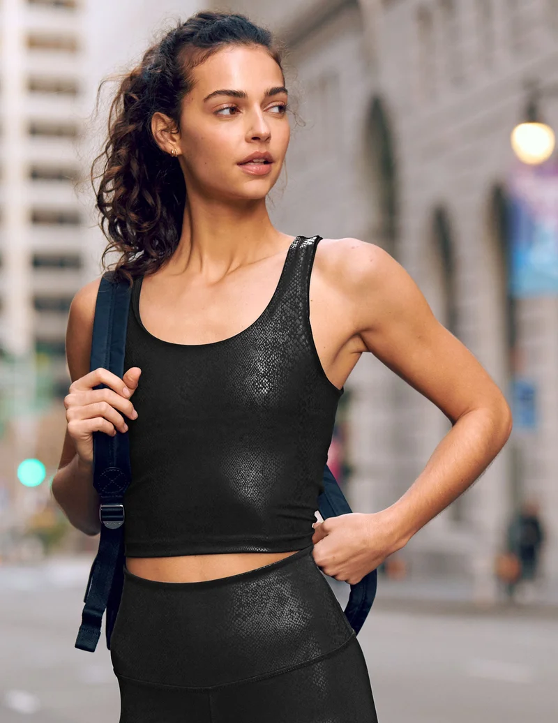 Image of PowerShine Sport + Street Cropped Tank