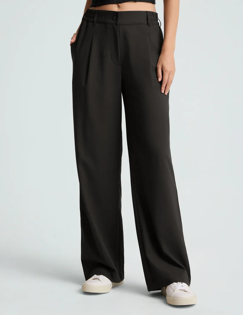 Image of Status Wide Leg Trousers