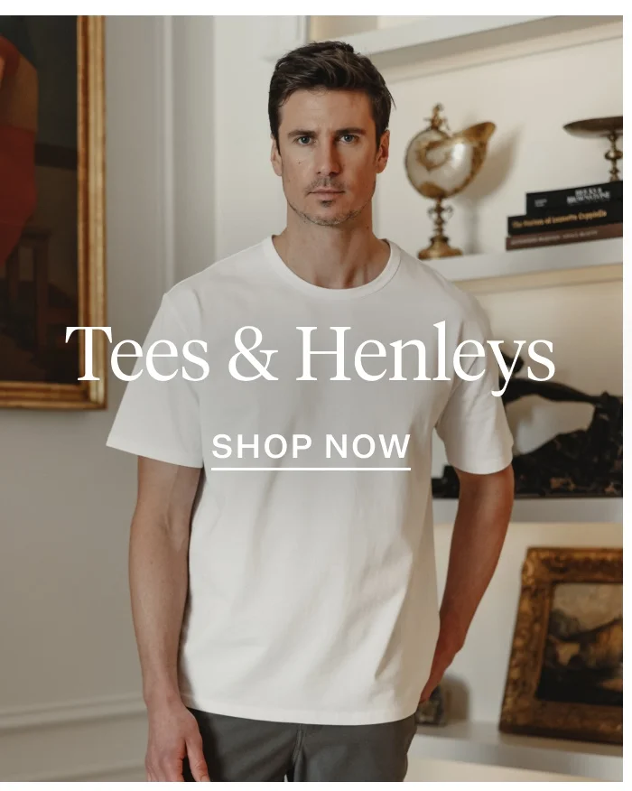 Shop Men's Tees & Henleys