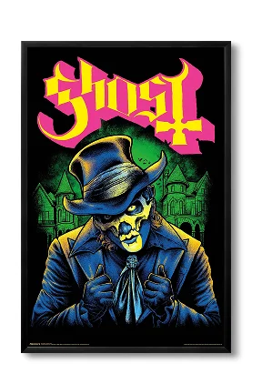 Ghost - Electric Neon Poster