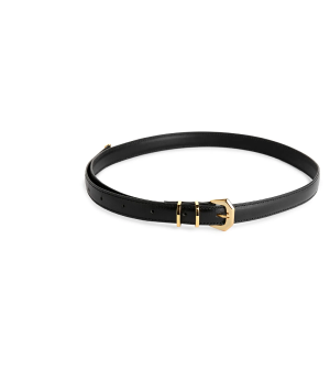 Leather Belt Black