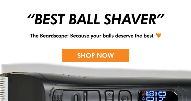 The Beardscape V2 is the best ball shaver ever.