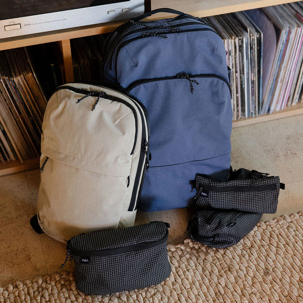 Pakt Travel Backpack and 15L Everyday Bag