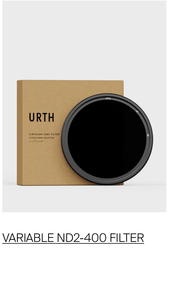 Variable ND2–400 Filter