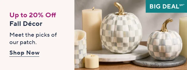 Fall Decor Sale up to 20% Off