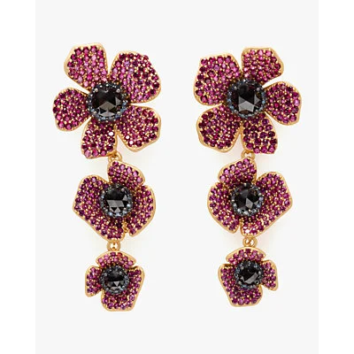 Poppy Power Linear Earrings
