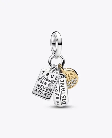 Friendship Triple Dangle Charm