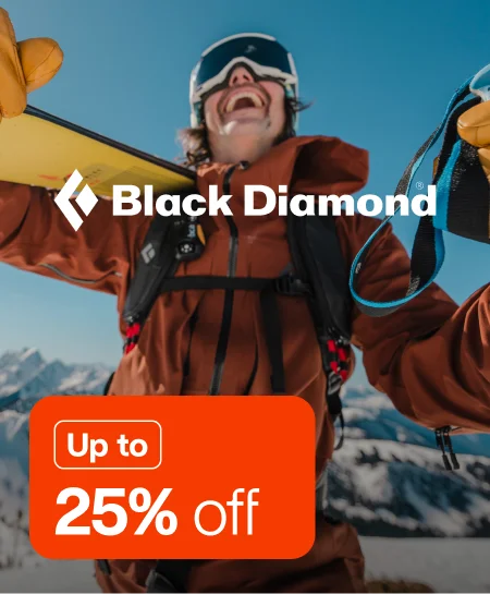 Up to 25% off Black Diamond