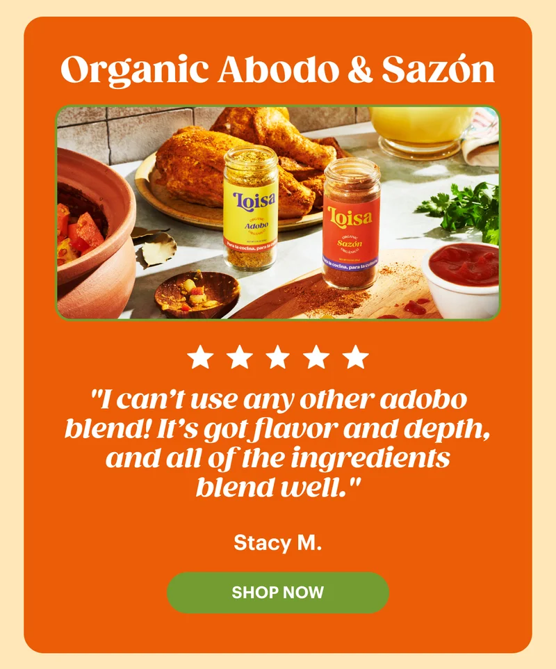 Organic Adobo & Sazón SHOP NOW