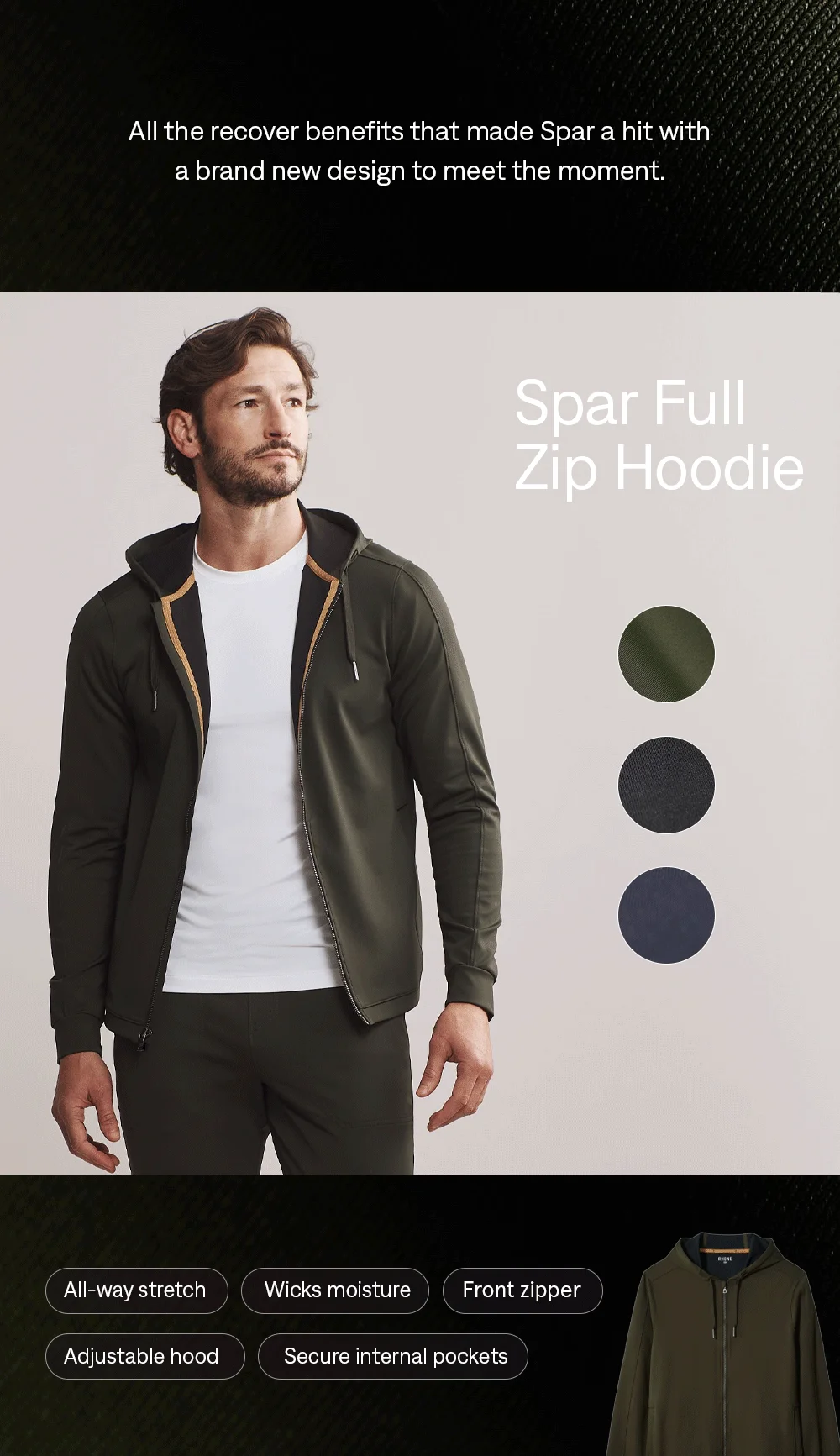 Spar Full Zip Hoodie