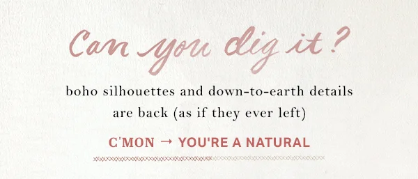 C'Mon You're A Natural
