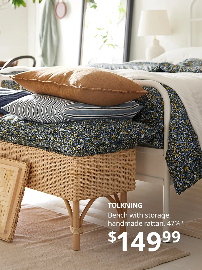 Bench with storage