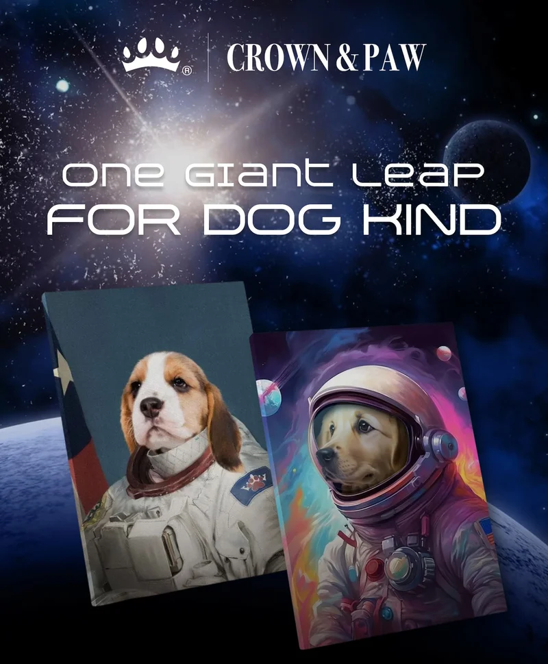 One giant leap for dog kind