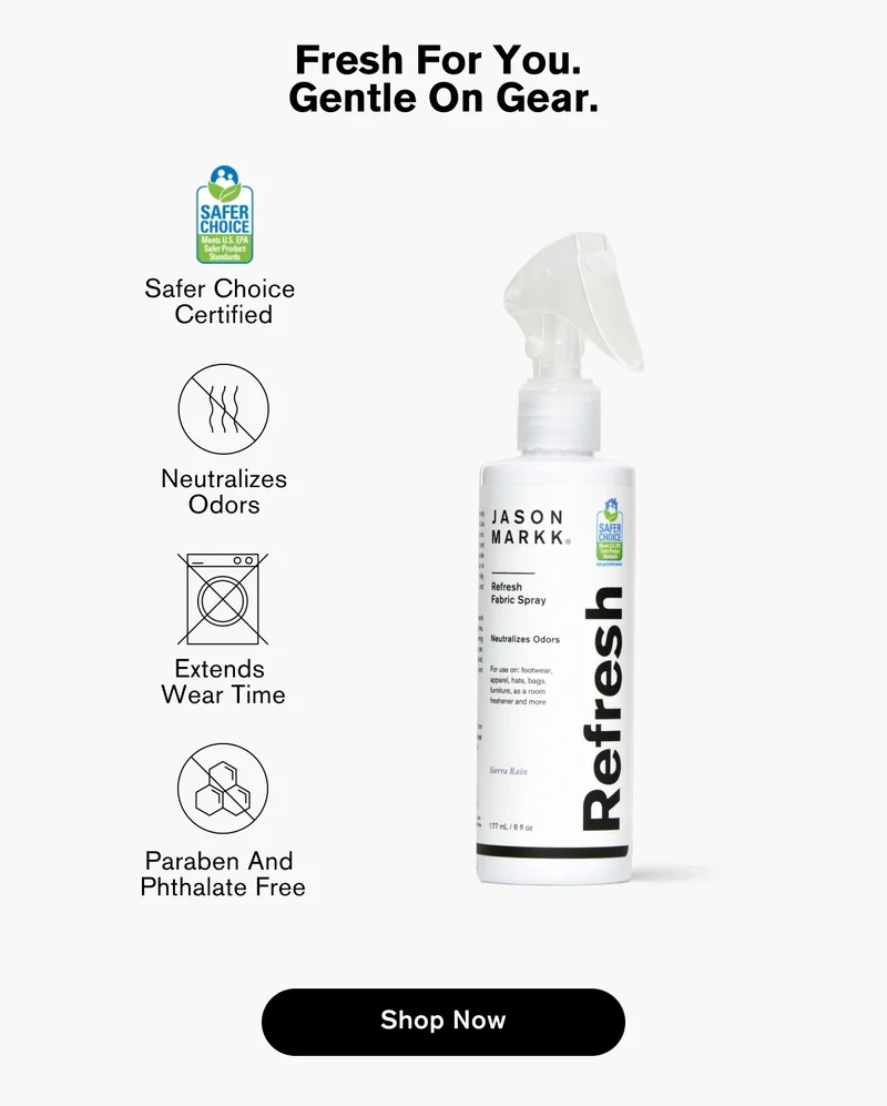 Fresh For You. Gentle On Gear. | Safe Choice Certified, Neutralizes Odors, Extends Wear Time, Paraben and Phthalate Free | SHOP NOW