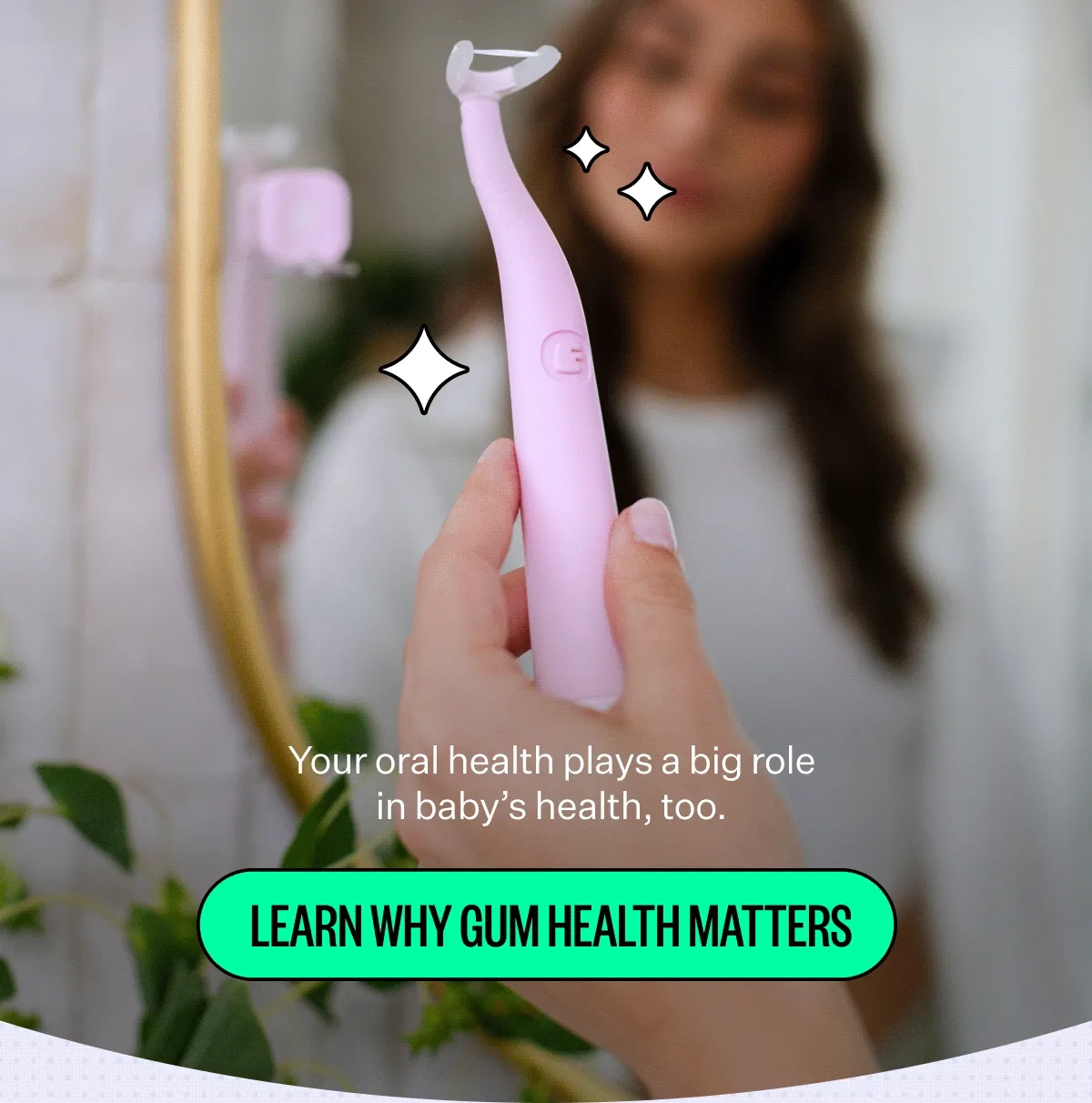 Your oral health plays a big role in baby’s health, too. Learn why gum health matters