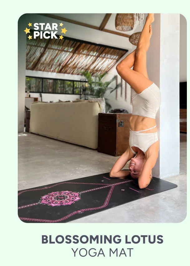 Blossoming Lotus Yoga Mat