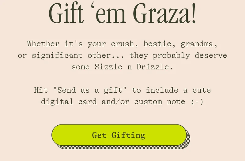 gift 'em graza!