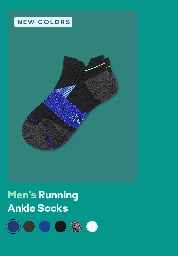 NEW COLORS | Men's Running Ankle Socks