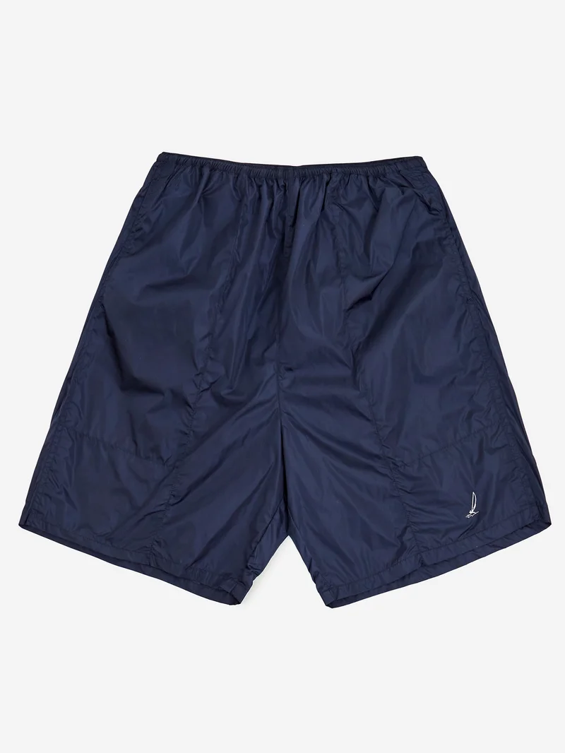 Image of Beams Plus Deck Shorts - Navy