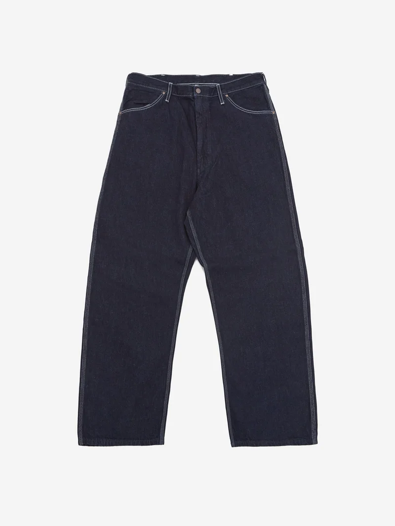 Image of Beams Plus Painter Pants Denim - One Wash