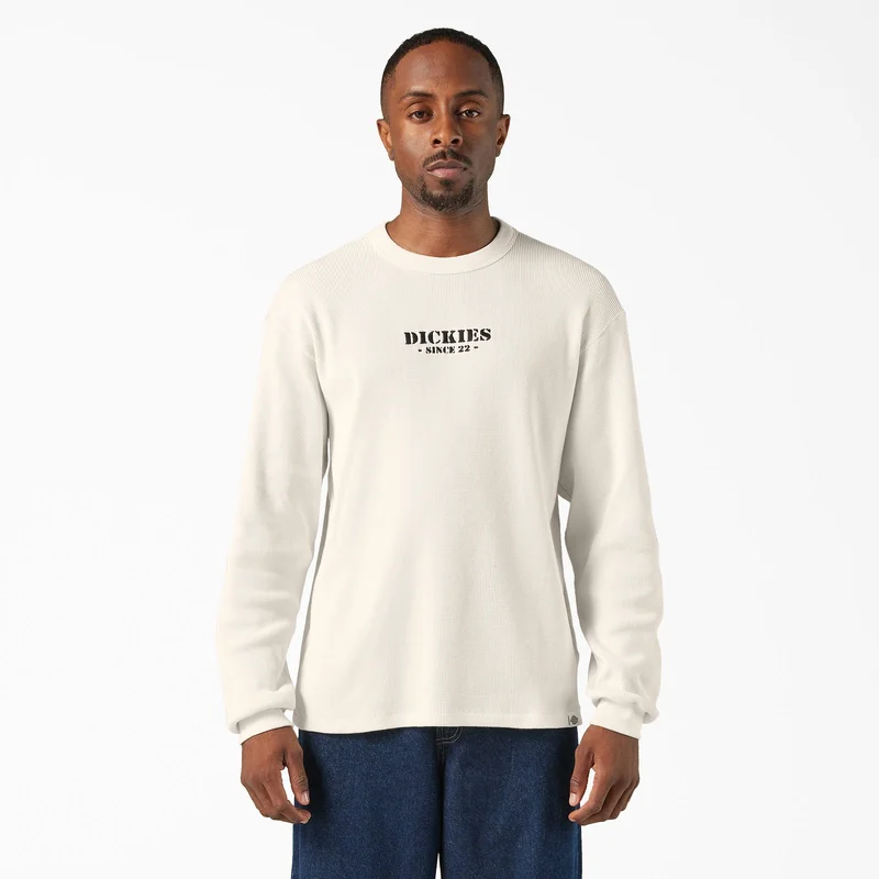 Long Sleeve Waffle Shirt