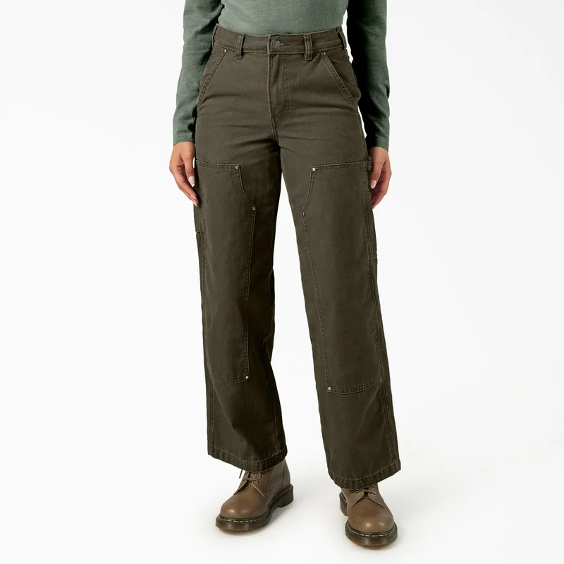 Women’s Double Knee Canvas Pants