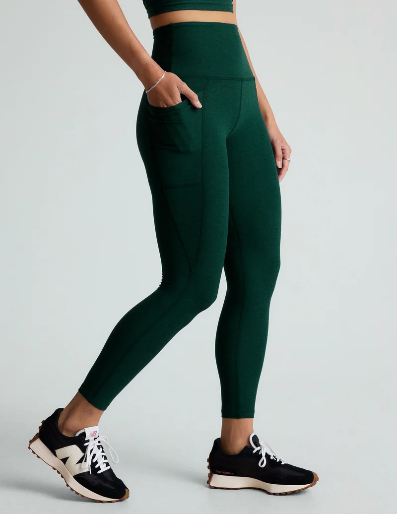 Image of Spacedye Out Of Pocket High Waisted Midi Legging