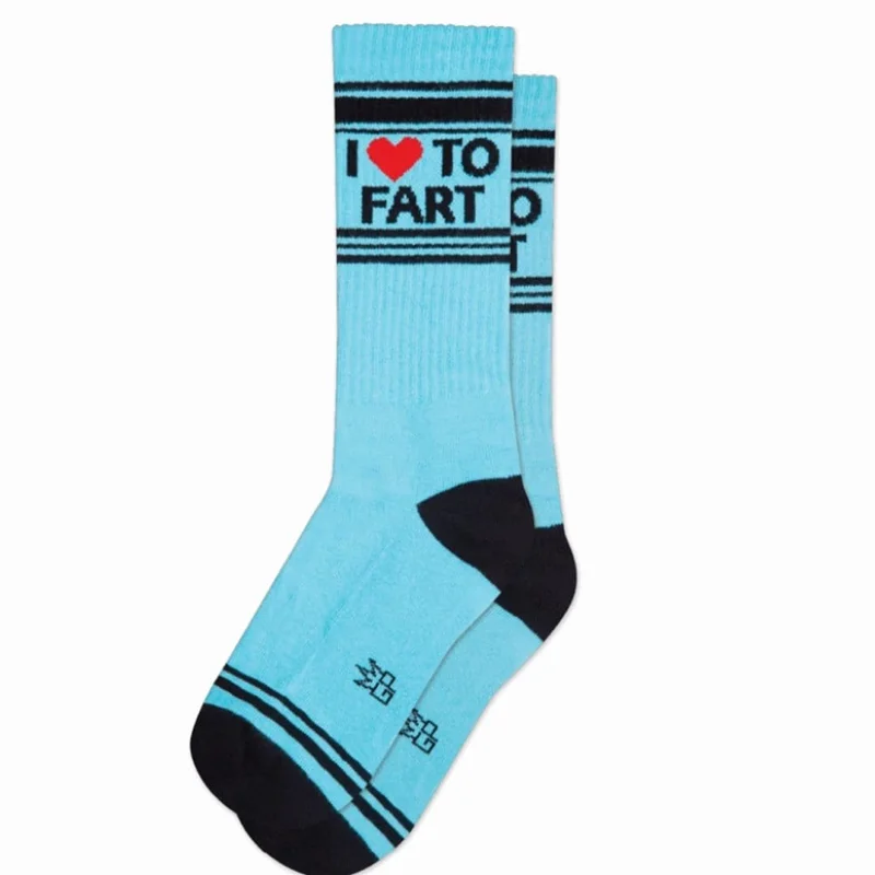 Image of I Love To Fart Unisex Crew Sock