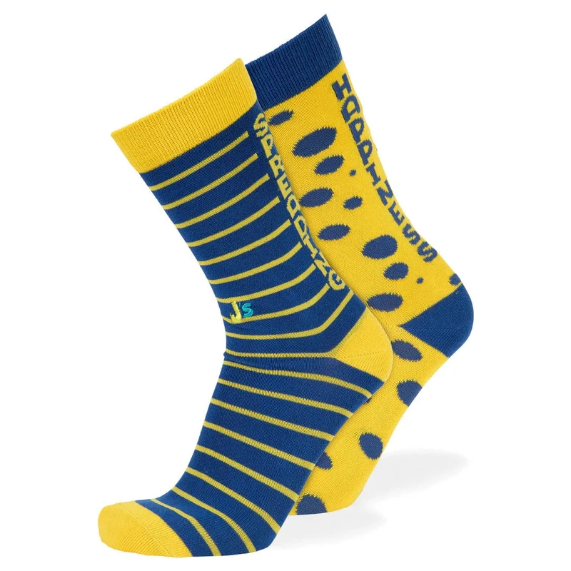 Image of Mismatched Spreading Happiness Crew Socks