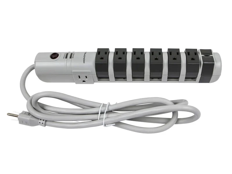 8-Outlet Rotating Surge Protector