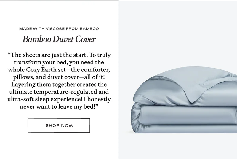 Bamboo Duvet Cover - Shop Now