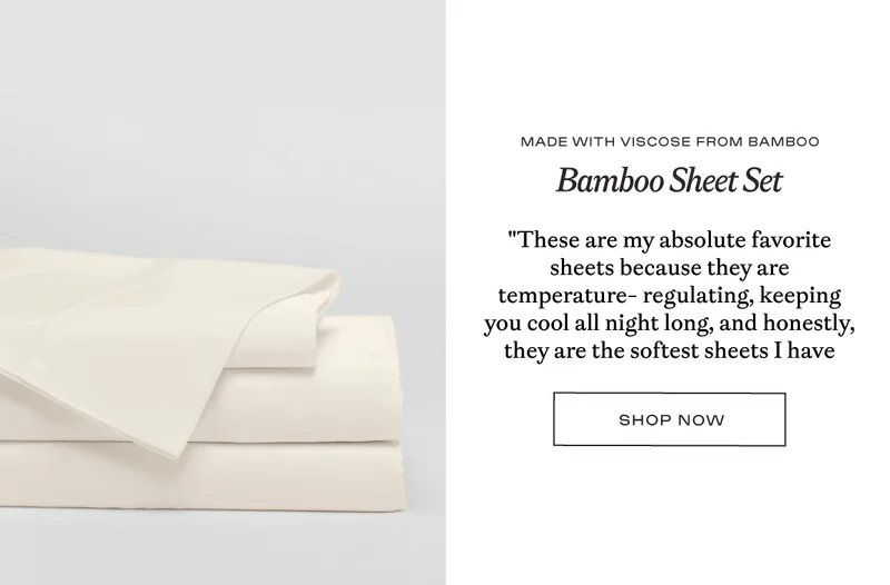 Bamboo Sheet Set - Shop Now